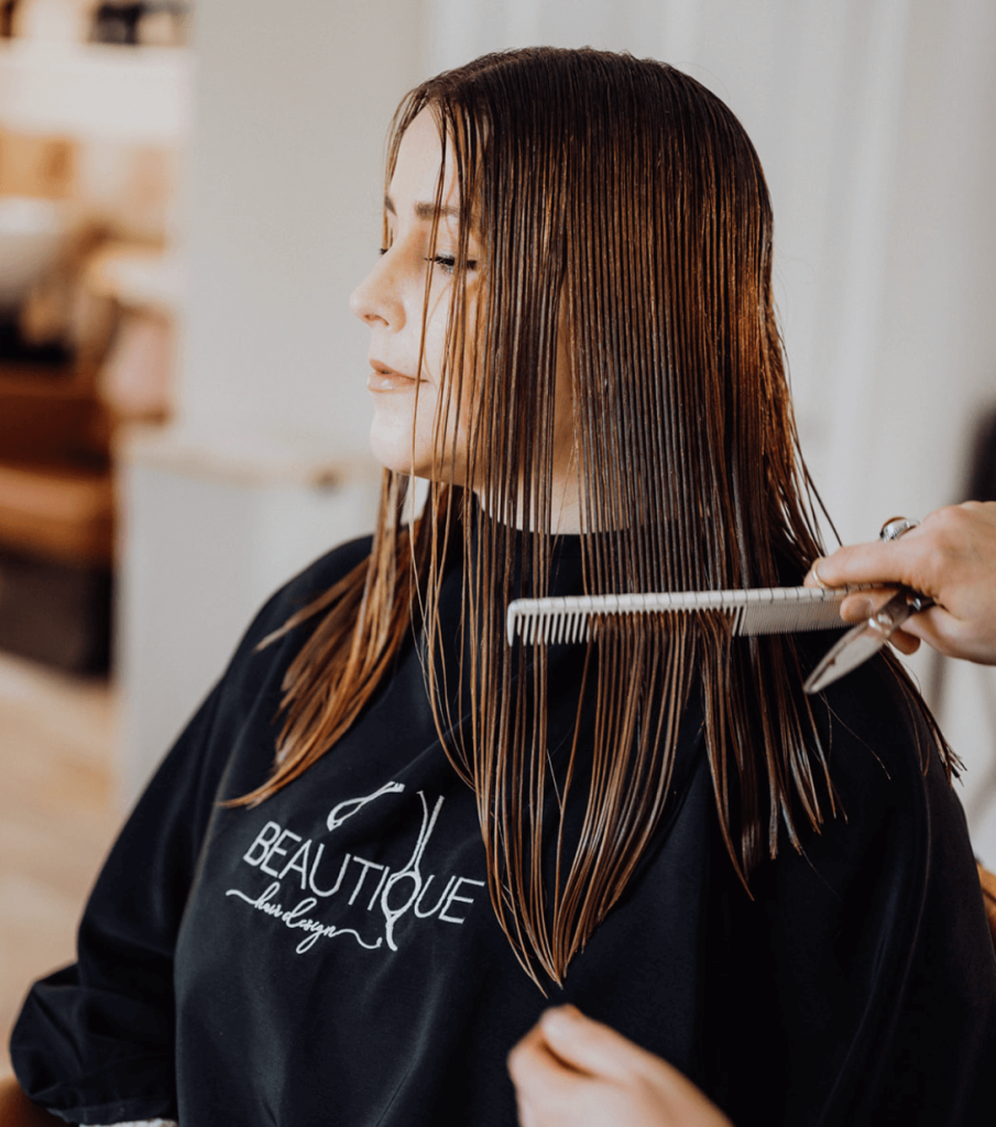 hair services, spa treatments, and color services available at Beautique Hair Design, a hair and beauty salon in Bedminster, NJ.